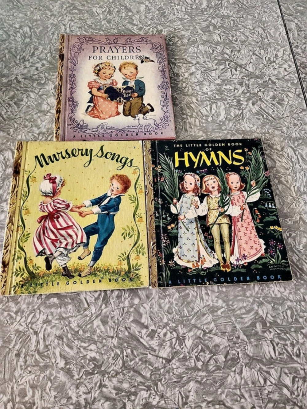 Simon & Schuster The Little Golden Books: Prayers for Children, Nursery Songs